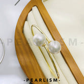 【Pearlism】Double Pearl Bangle Accessories 12mm(Pearls Not Included)