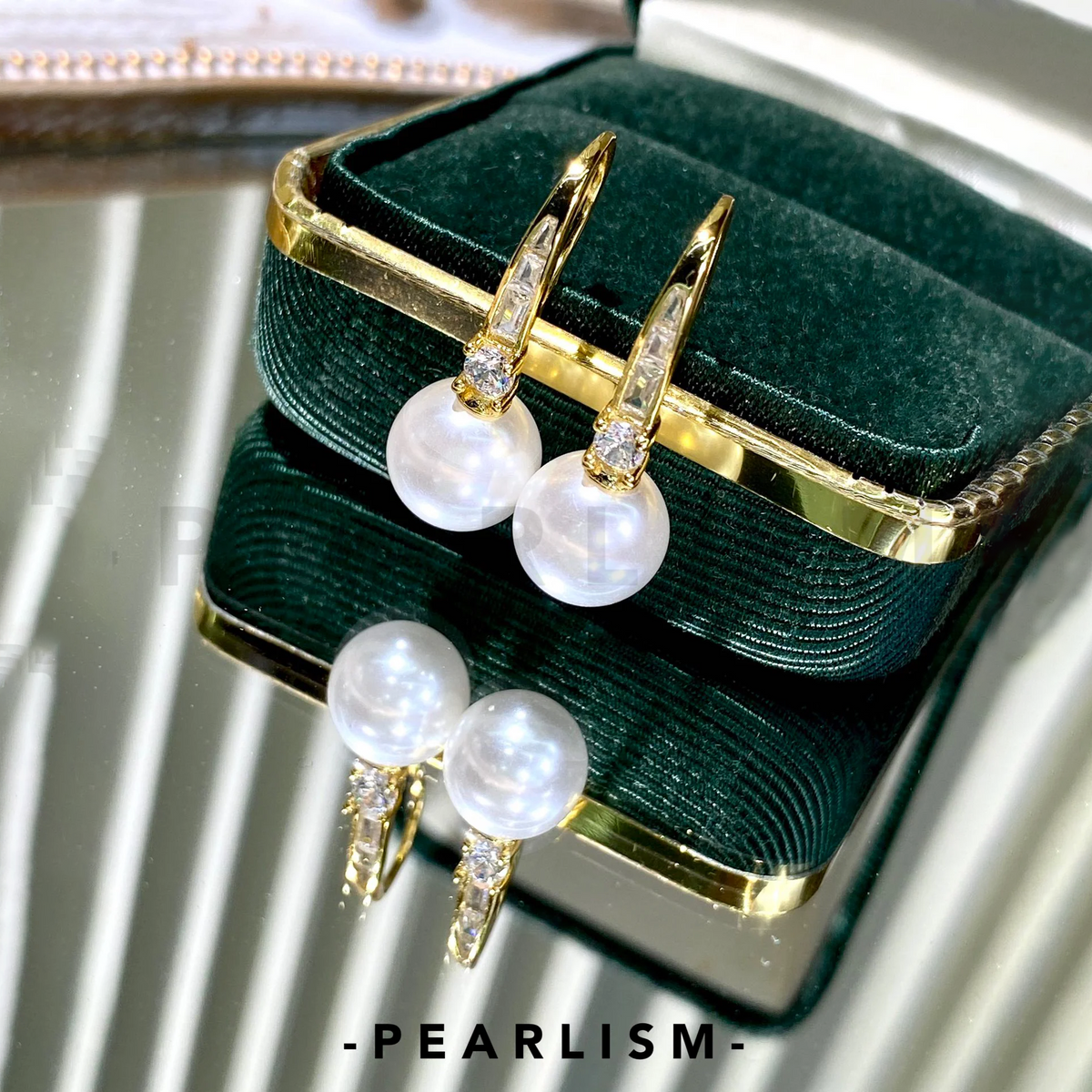 【Pearlism】Earring Accessories S925 10mm (Pearls Not Included)