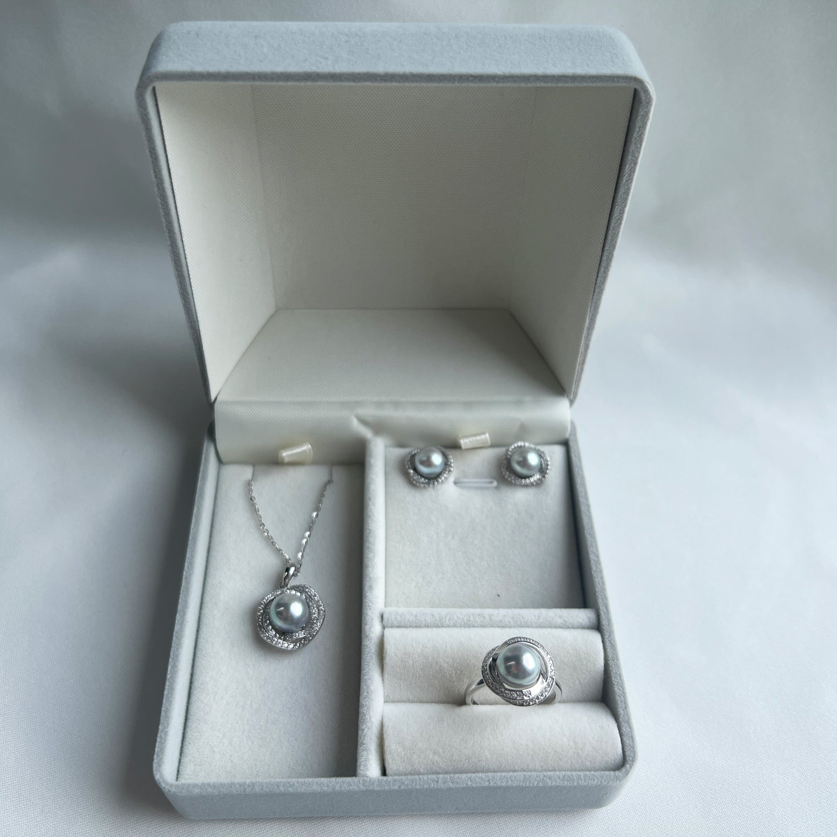 S925 Silver [Three Lives and Three Generations] Jewelry Set