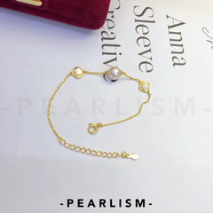 【Pearlism】Fancy Bracelet  Accessories S925 7.5mm(Pearls Not Included)