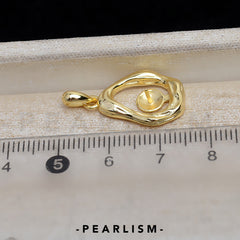 【Pearlism】Pearl Pendant Accessories 7-8mm (Pearls Not Included)