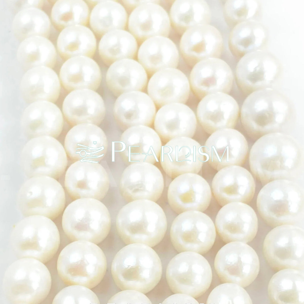 Luna (1 White color  10-13mm Edison)【Pearlism】